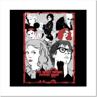 Rocky Horror Picture Show Distressed Poster Posters and Art